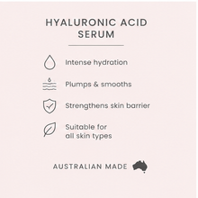 Load image into Gallery viewer, HYALURONIC ACID SERUM